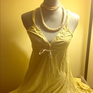 VS Pink Yellow Summer Dress